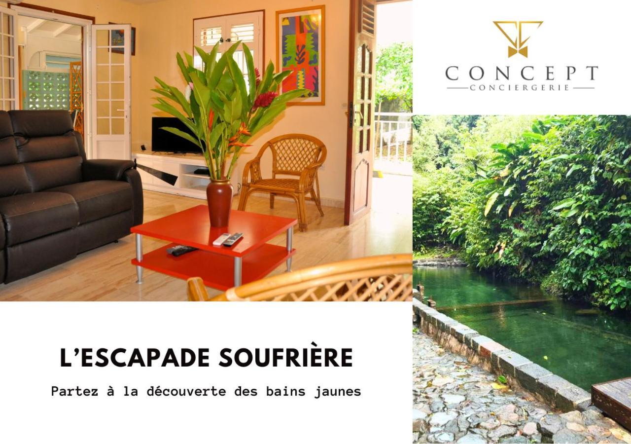 Апартаменты L'Escapade Soufriere Сен-Клод Экстерьер фото
